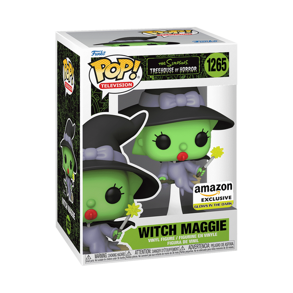 Funko Pop! Television- Witch Maggie #1265 The Simpsons Treehouse Of Horror