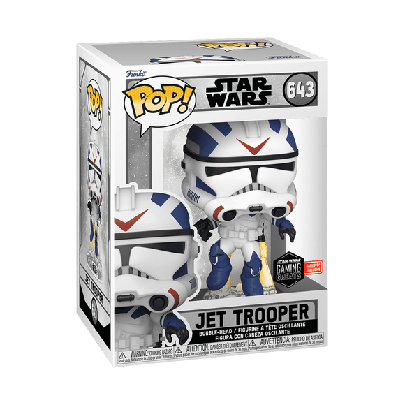 Funko Pop! Movies - Jet Trooper #643 Game Stop Star Wars