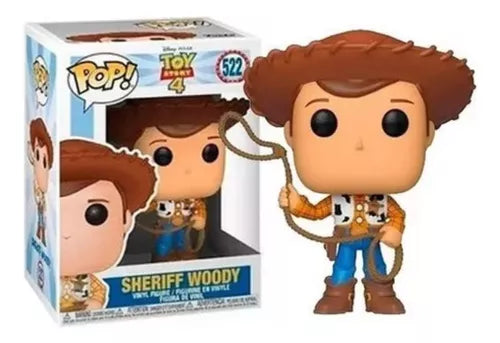 Funko Pop! Movies - Sheriff Wppdy #522 Toy Story 4