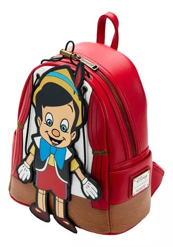 Longefly! Movies - Pinocchio Marionette Mini Backpack Disney
