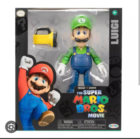 Jakks! Movies - Luigi Super Mario Bros Movie