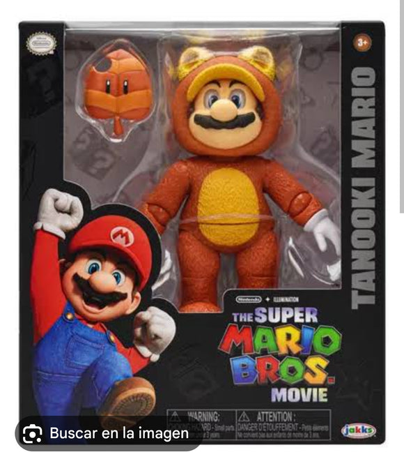 Jakks! Movies - Tanooki Mario Super Mario Bros Movie