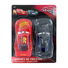 Rayo Mcqueen & Jackson Storm Coches de Fricción