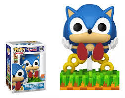 Funko Pop! Games - Ring Scatter Sonic #918 Px Exclusive Sonic The Hedgehog