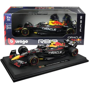 Bburago 2023 Red Bull 1:18 Rb Sergio Perez Die Cast Color Negro