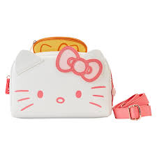 Sanrio Hello Kitty Breakfast Toaster Loungefly Crossbody Bag | Loungefly Hello Kitty