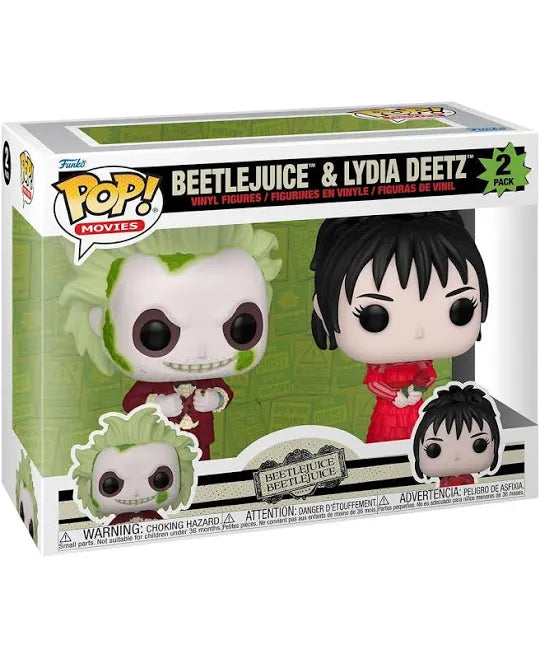 Funko Pop! Movies - Beetlejuice & Lydia Deetz 2 Pack Beetlejuice