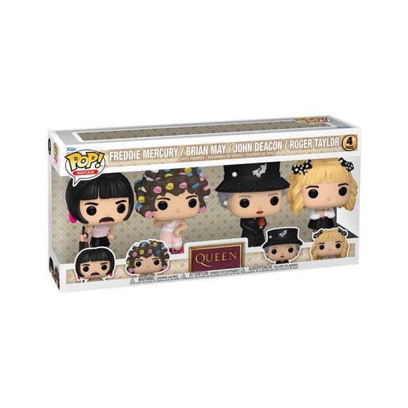 Funko Pop! Rocks - 4 Pack Queen