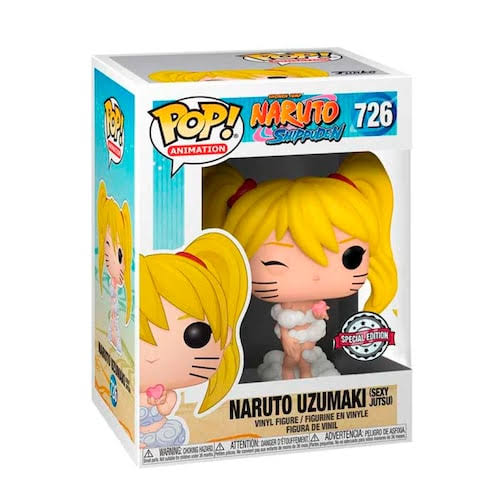 Funko Pop! Animation- Naruto Uzumaki (Sexi Jutsu) #726 Special Edition Naruto Shippuden