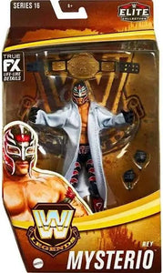 WWE Rey Mysterio Elite Collection True FX Series 16 Legends Figura de Acción