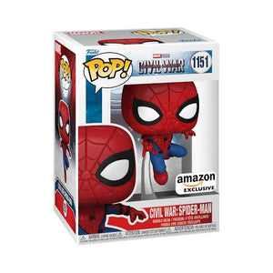 Funko Pop! Movies - Civil War: Spider-Man #1151 Amazon Civil War