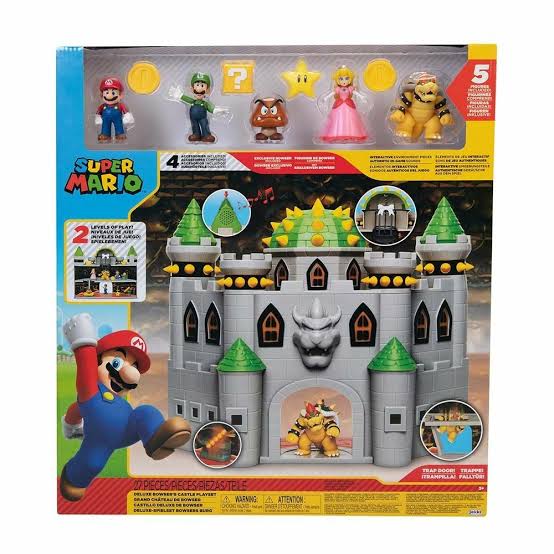 Jakks! Games - Castillo Deluxe De Bowser Super Mario