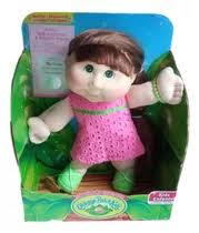 Cabbage patch doll vestido rosa