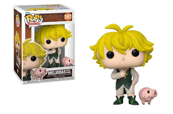 Funko Pop! Animation- Meliodas With Hawk #1497 The Seven Deadly Sins