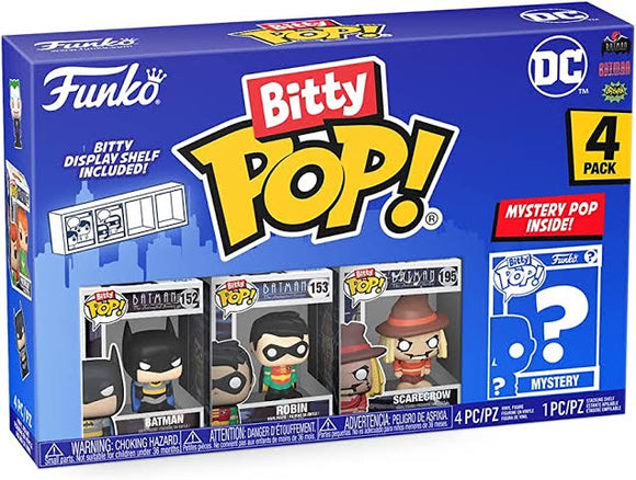 Funko Pop! Bitty Pop - Batman 4 Pack
