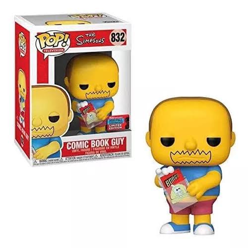 Funko Pop! Television - Comic Book Guy #832 N.Y.C.C. The Simpsons