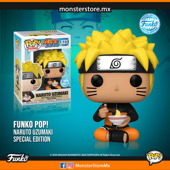Funko POP ! Naruto Shippuden - Naruto Uzumaki ( Noodles ) #823 Special Edition