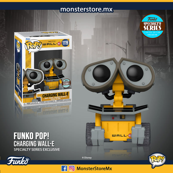 Funko Pop! Movies - Charging Wall-E #1119 Speciality Series Wall-E