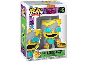 Funko Pop! Television - Gir Eating Pizza #1332 Hot Topic Invader Zim