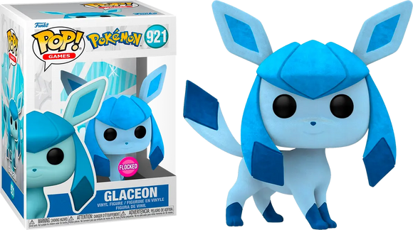 Funko Pop! Games - Glaceon #921 Flocked Special Edition Pokemon