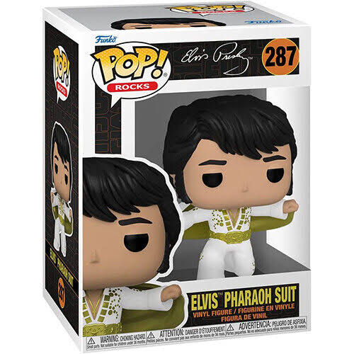 Funko Pop! Rocks Elvis Pharaoh Suit #287 Elvis Presley