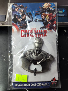 Destapador Coleccionable! Iron Man Civil War
