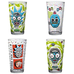 Vasos de Vidrio Rick And Morty Pixelverse