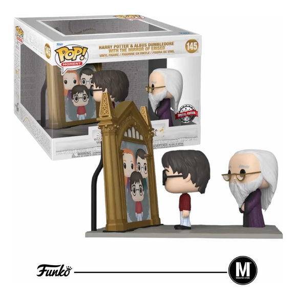 Funko Pop! Moment - Harry Potter & Albus Dumbledore With The Mirror Of Erised #145 Special Edition Harry Potter