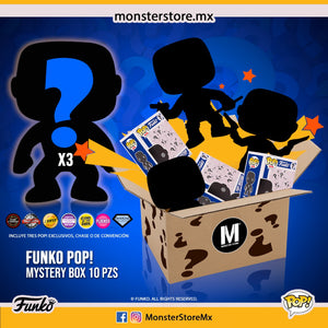 Funko POP !  Premium Mystery Box 10Pz  -  ( 3 Exclusivos 7 comunes )