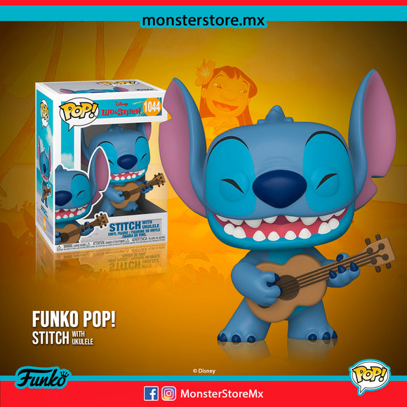 Funko POP Disney Lilo & Stitch: Stitch with Ukulele #1044