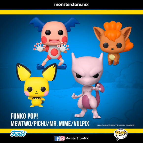Funko POP ! Games: Pokemon Set de 4