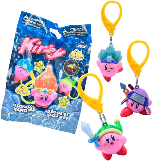 Just Toys! Animation - Backpack Hangers Kirby Kirby