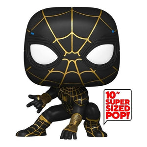 Funko Pop! Movies - Spider-Man Black & Gold Suit #921 Special Edition 10" Spider-Man No Way Home