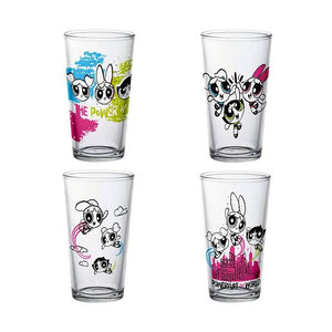 Vasos de Vidrio The Powerpuff Girls Edicion Especial