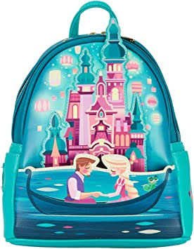 Longefly! Movies - Tangled Princess Castle Mini Backpack Disney