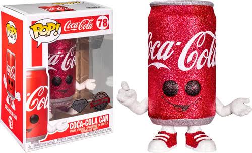 Funko Pop! Icons - Coca-Cola Can #78 Special Edition Diamond #78 Coca Vola
