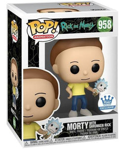 Funko Pop! Animation - Morty With Shruken Rick #958 Funko Shop Rick And Morty