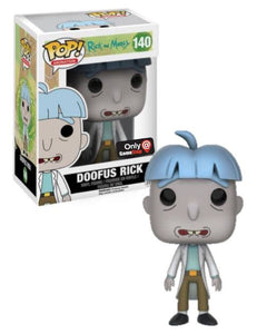 Funko Pop! Animation - Doofus Rick #140 Game Stop 4ick And Morty