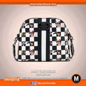 Looney Tunes Character Checker Cross Body Bag