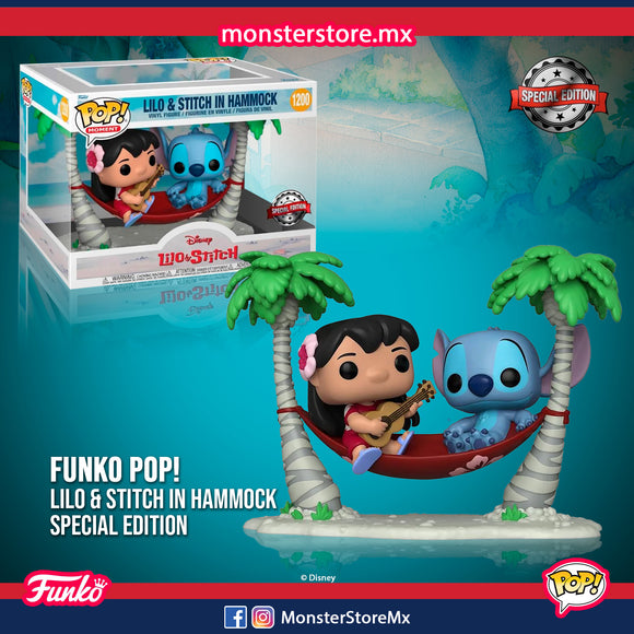 Funko Pop! Moment - Lilo & Stitch In Hammock #1200 Lilo & Stitch Special Edition