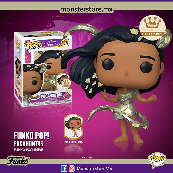 Funko Pop! Movies - Pocahontas #1077 Funko Exclusive Disney Princess