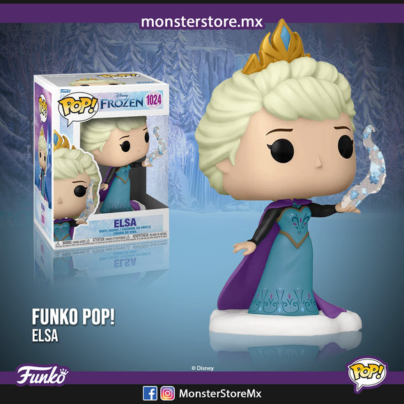 Funko Pop Elsa #1024 Princesas Disney Frozen