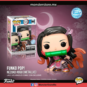 Funko Pop!  Nezuko Kamado #868 Special Edition Demon Slayer Metallic