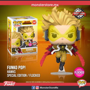 Funko Pop! Animation Hawks #1147 My Hero Academia Special Edition Flocked