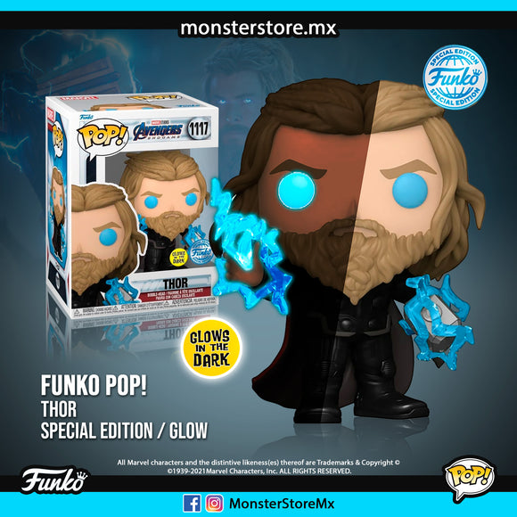 Funko Pop! Movies - Thor #1117 Glows Special Edition Avengers End Game