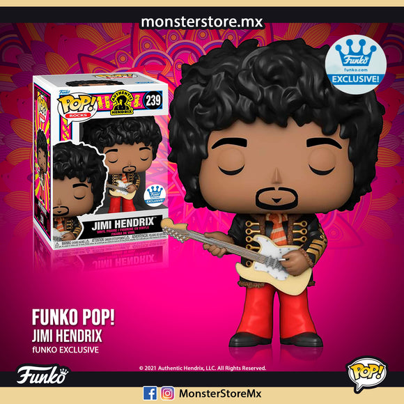 Funko Pop! Rocks Jimi Hendrix #239 Funko Shop Autentic Hendrix
