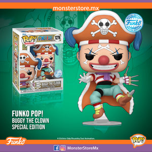 Funko Pop! Animation - Buggy The Clown #1276 Special Editi9n One Piece