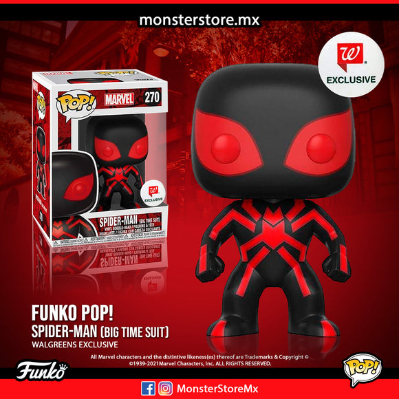 Funko Pop! Spider-Man (Big Time Suit) Walgreens Exclusive