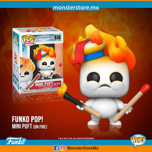 Funko Pop! #936 Mini Puft (On fire) Ghostbusters