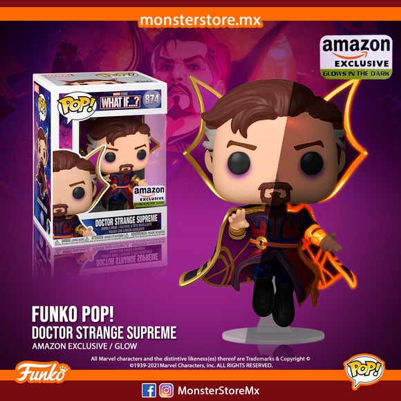 Funko Pop! Television - Doctor Strange Supreme #874 Amazon Exclusive What If...?